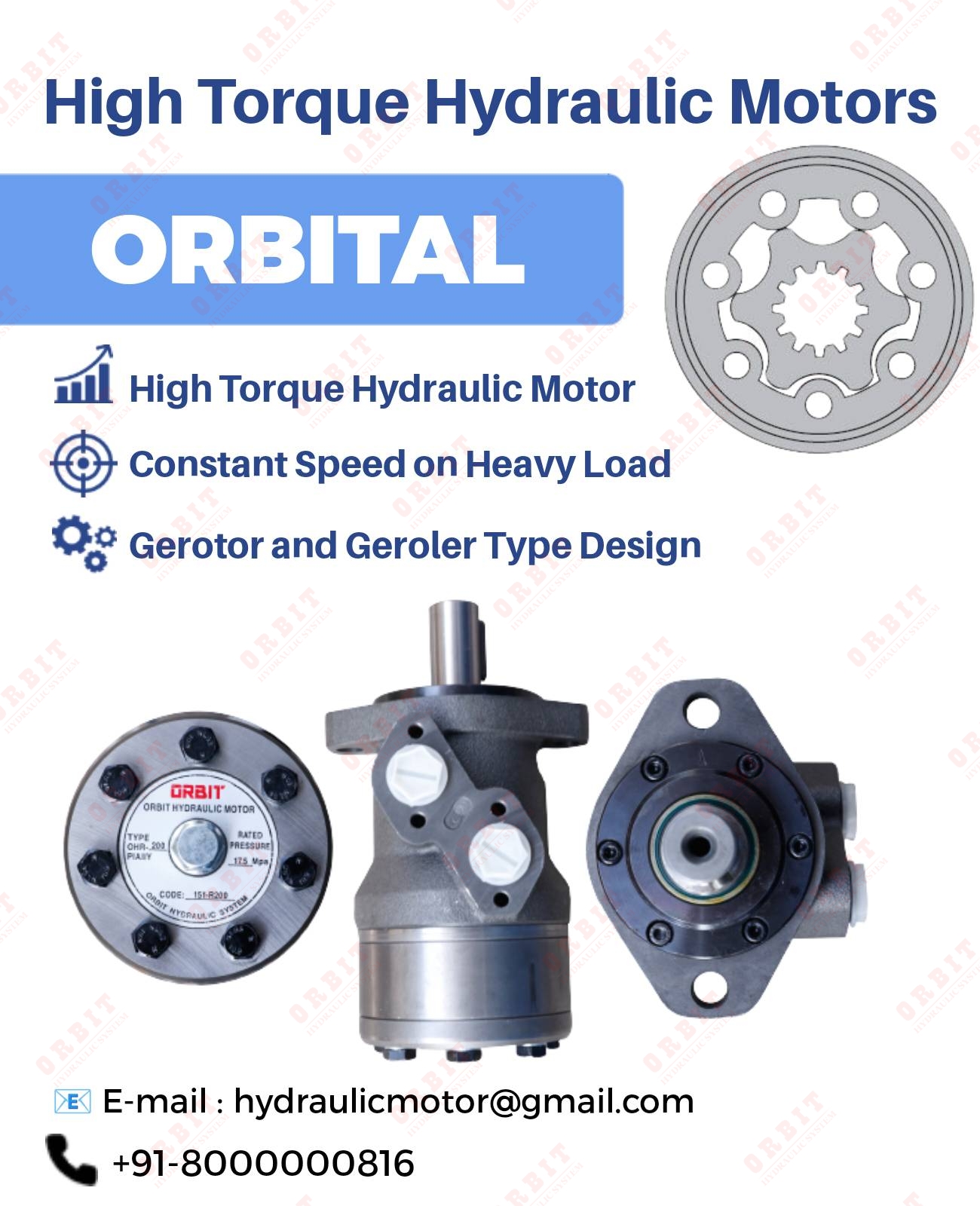 Danfoss OMM OMP OMR OMS Hydraulic Motor OMRX-200 11185485 White Hydraulic Motor In Ahmedabad Mumbai Pune Chennai Bangalore Hyderabad Nashik Indore Vasai Thane Coimbatore India